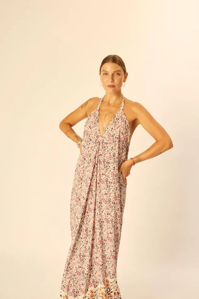 Lola Dress Petite Fleur Rose Women Natalie Martin Dresses