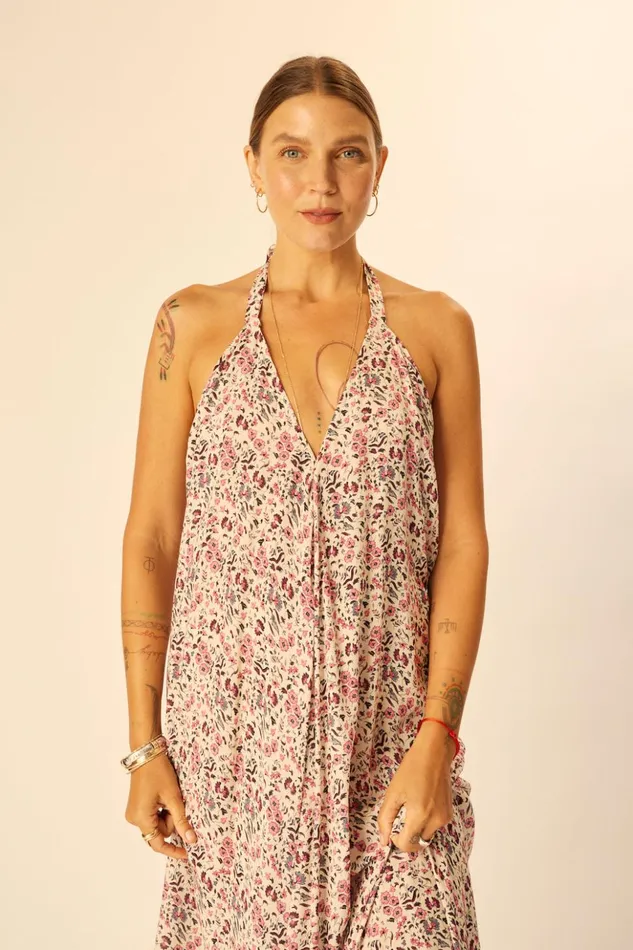 Lola Dress Petite Fleur Rose Women Natalie Martin Dresses