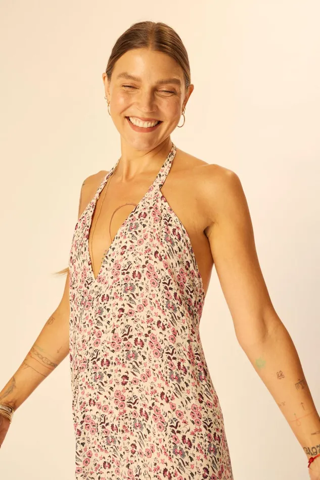 Lola Dress Petite Fleur Rose Women Natalie Martin Dresses