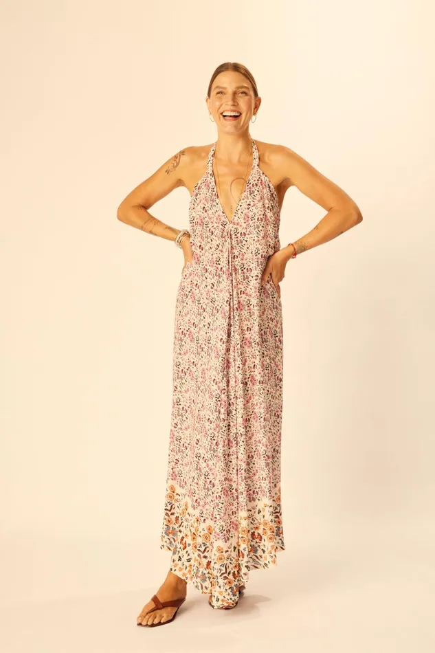 Lola Dress Petite Fleur Rose Women Natalie Martin Dresses