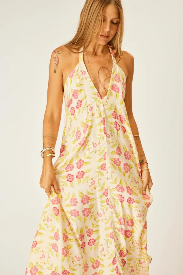 Lola Dress Prairie Dusty Crimson Women Natalie Martin Coverups