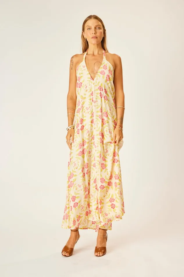 Lola Dress Prairie Dusty Crimson Women Natalie Martin Dresses
