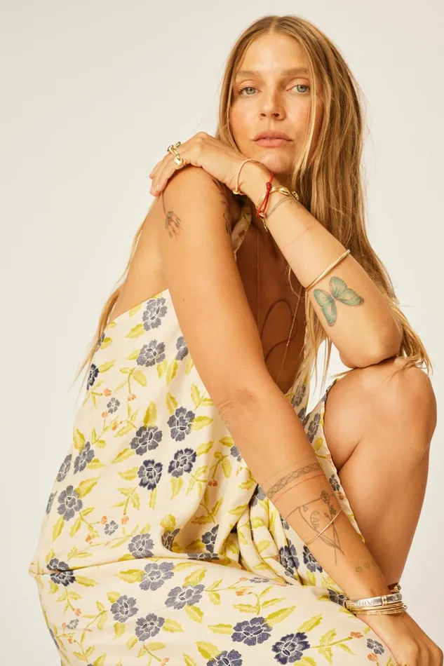 Lola Dress Prairie Indigo Women Natalie Martin Dresses