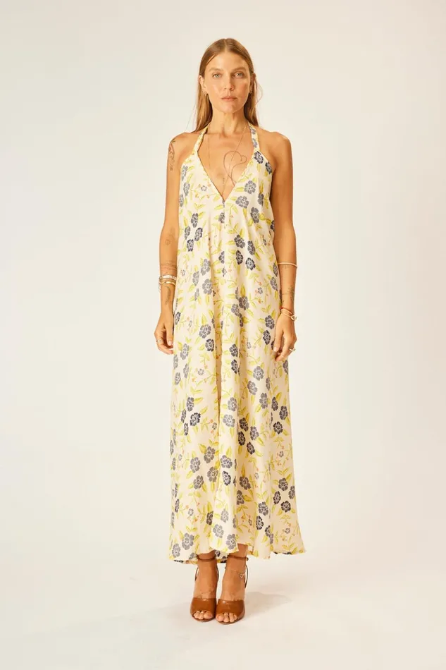 Lola Dress Prairie Indigo Women Natalie Martin Dresses