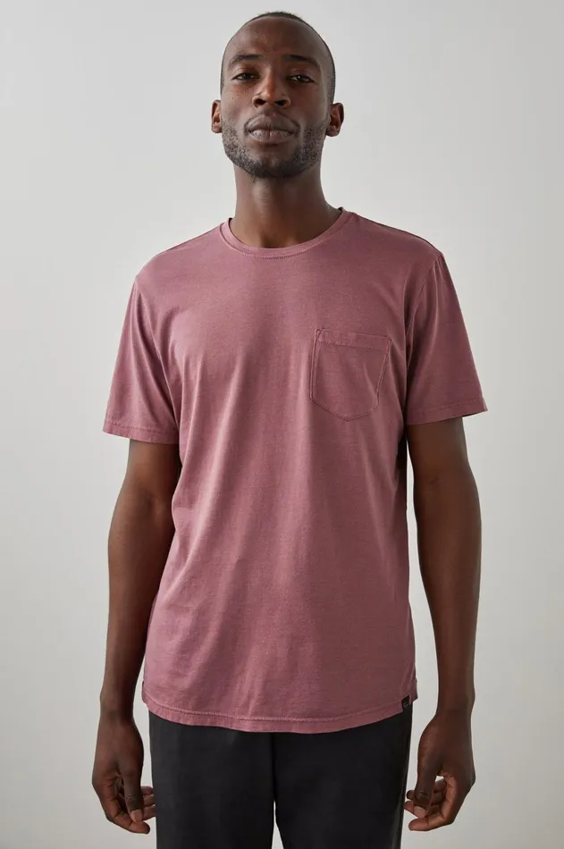 Lounge Men Rails Johnny TShirt Cranberry