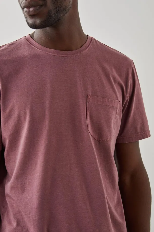 Lounge Men Rails Johnny TShirt Cranberry