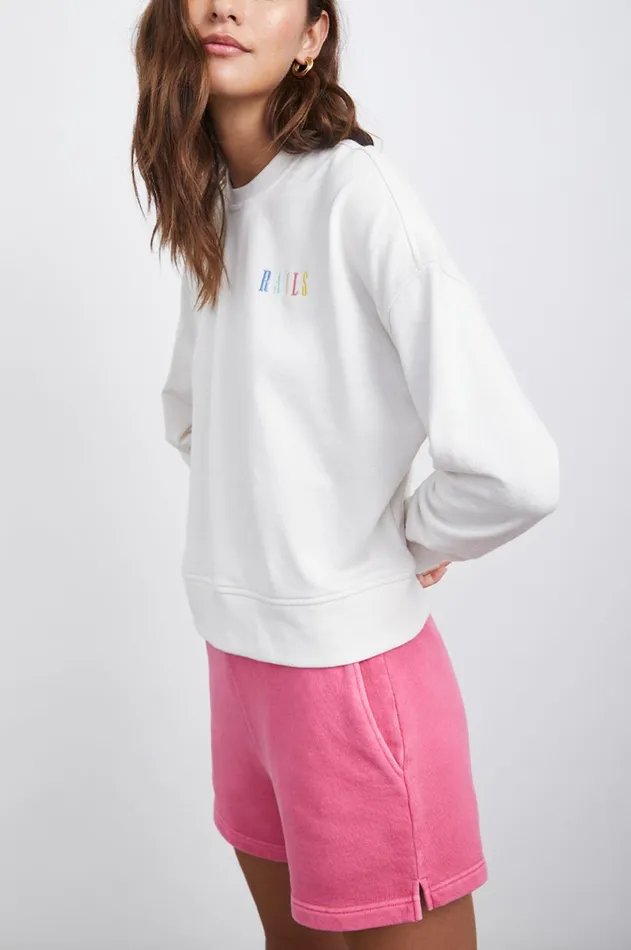 Lounge Women Rails Alice Sweatshirt Winter White Rails