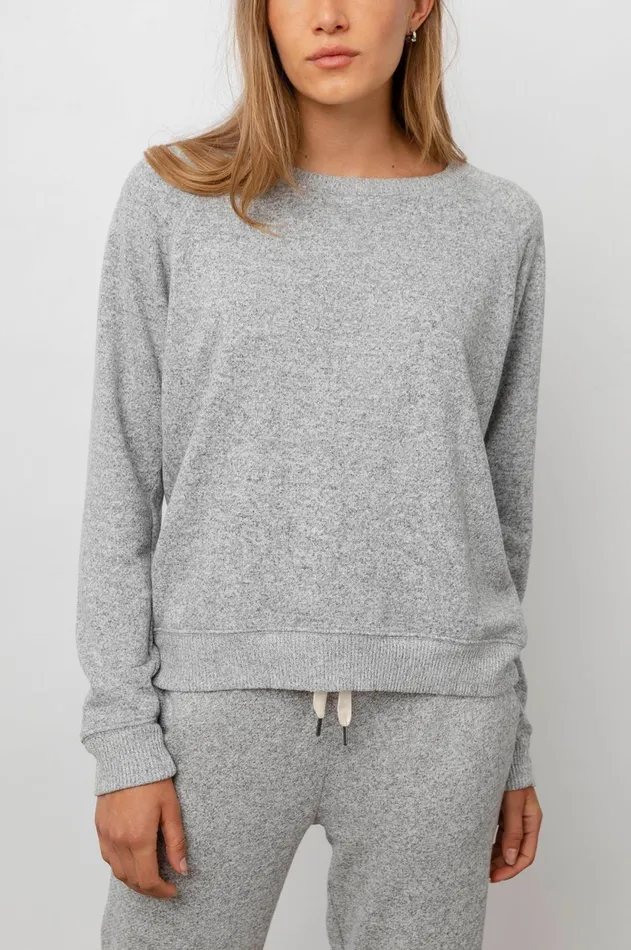 Lounge Women Rails Callahan Sweatshirt Melange Grey