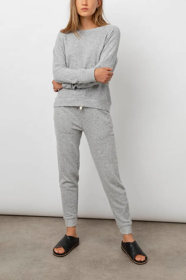 Lounge Women Rails Callahan Sweatshirt Melange Grey