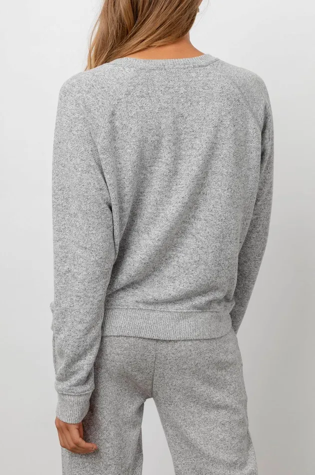 Lounge Women Rails Callahan Sweatshirt Melange Grey