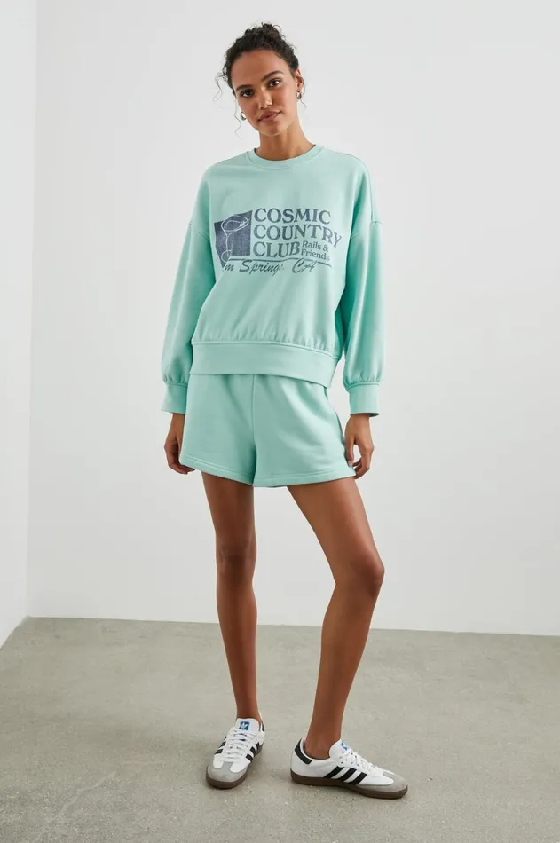 Lounge Women Rails Favorite Sweatshirt Mint Cosmic Country Club