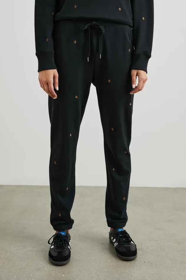 Lounge Women Rails Kingston Sweatpant Bronze Star Embroidery