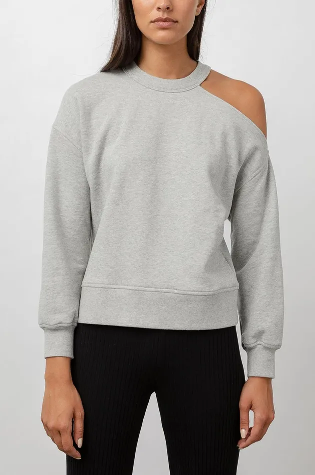 Lounge Women Rails Quincy Sweatshirt Heather Grey