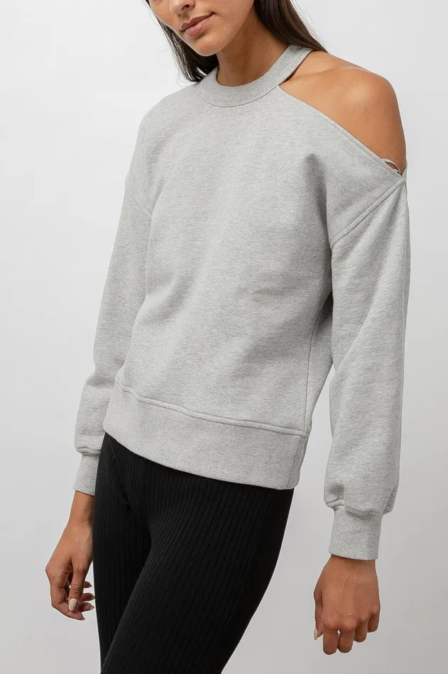 Lounge Women Rails Quincy Sweatshirt Heather Grey