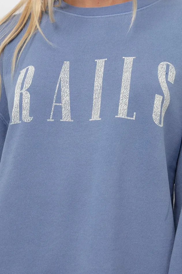 Lounge Women Rails Rails Signature Sweatshirt Washed Indigo Rails