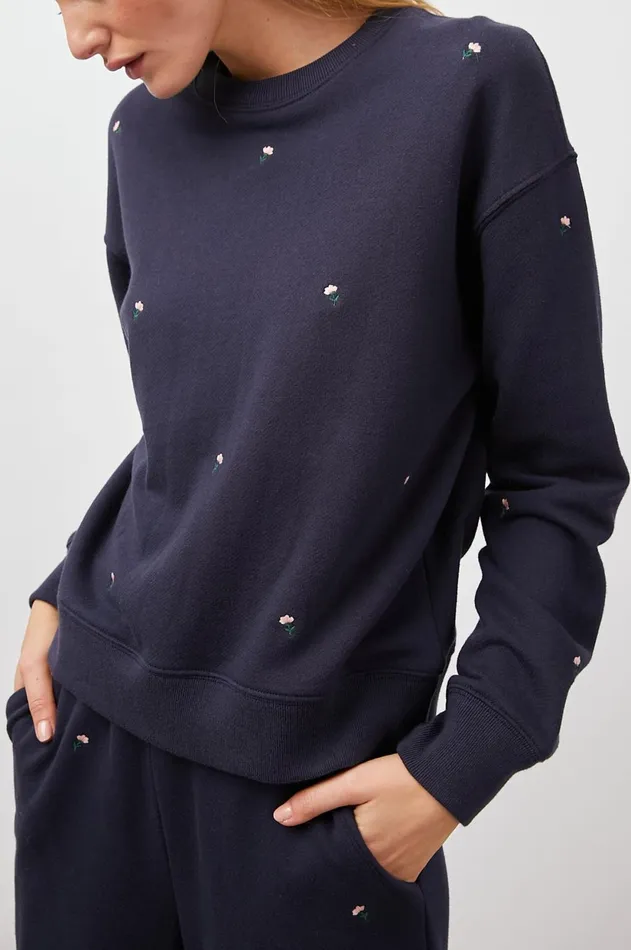 Lounge Women Rails Ramona Sweatshirt Navy Buds