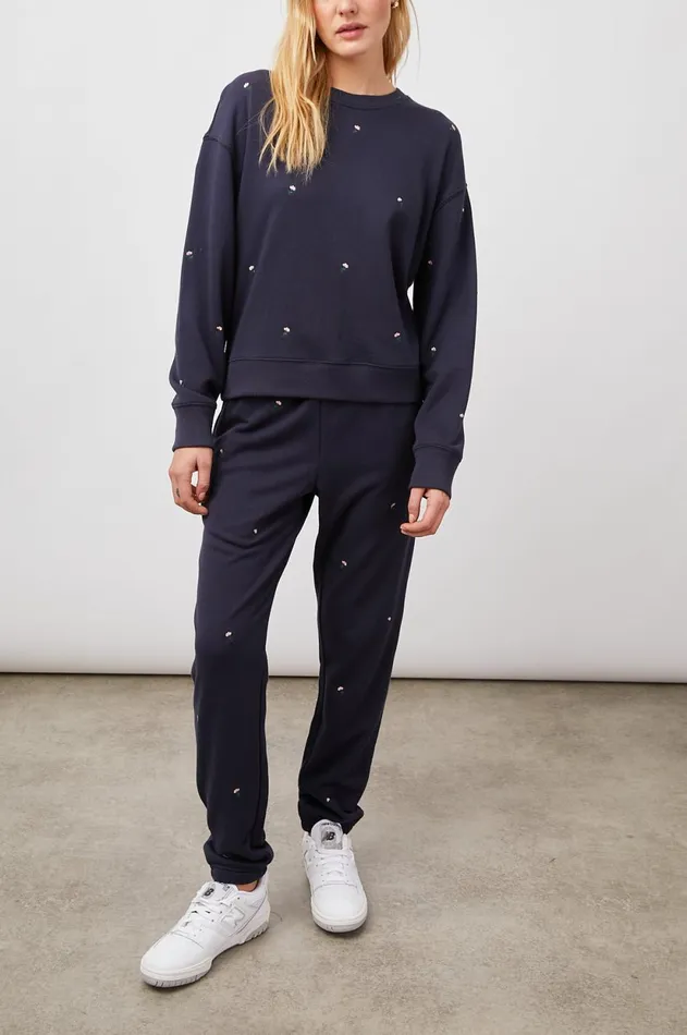 Lounge Women Rails Ramona Sweatshirt Navy Buds
