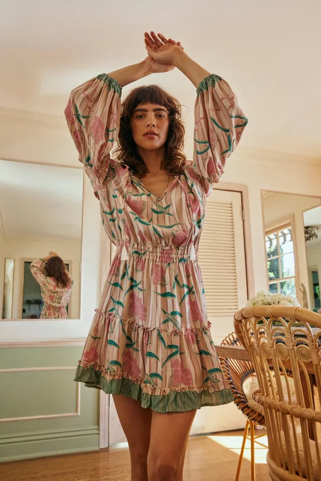 Maggie Dress Chamomile Rose Women Natalie Martin Dresses