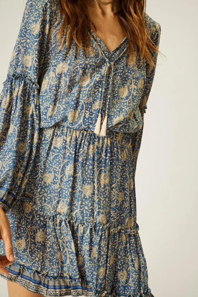 Maggie Dress Water Lily Blue Women Natalie Martin Dresses