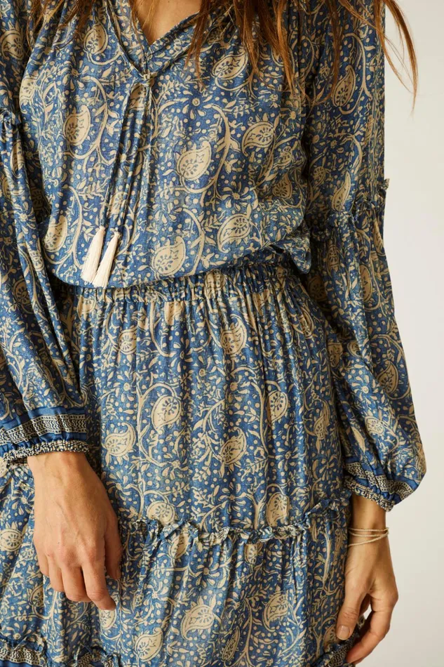Maggie Dress Water Lily Blue Women Natalie Martin Dresses