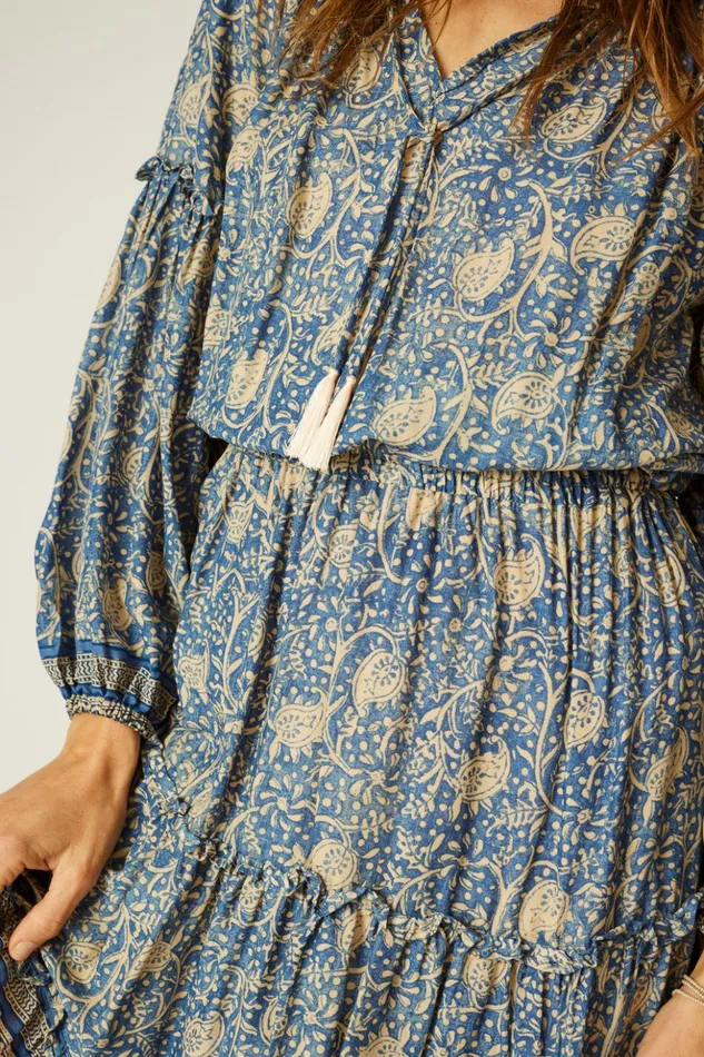 Maggie Dress Water Lily Blue Women Natalie Martin Dresses