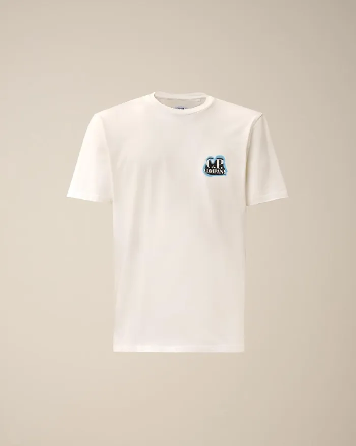 Man 241 Jersey Artisanal British Sailor Tshirt Gauze White CP Company Tshirts and Polo Man 241 Jersey Artisanal British Sailor Tshirt Gauze White CP Company Tshirts and Polo