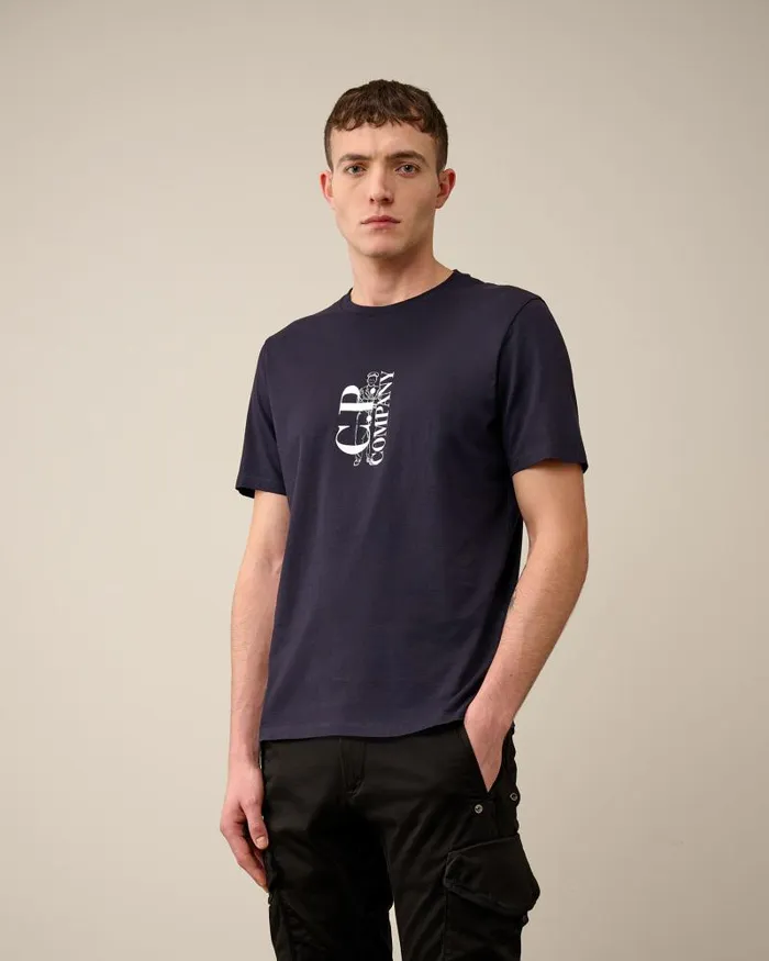 Man 301 Jersey British Sailor Tshirt Total Eclipse 8211 Blue CP Company Tshirts and Polo