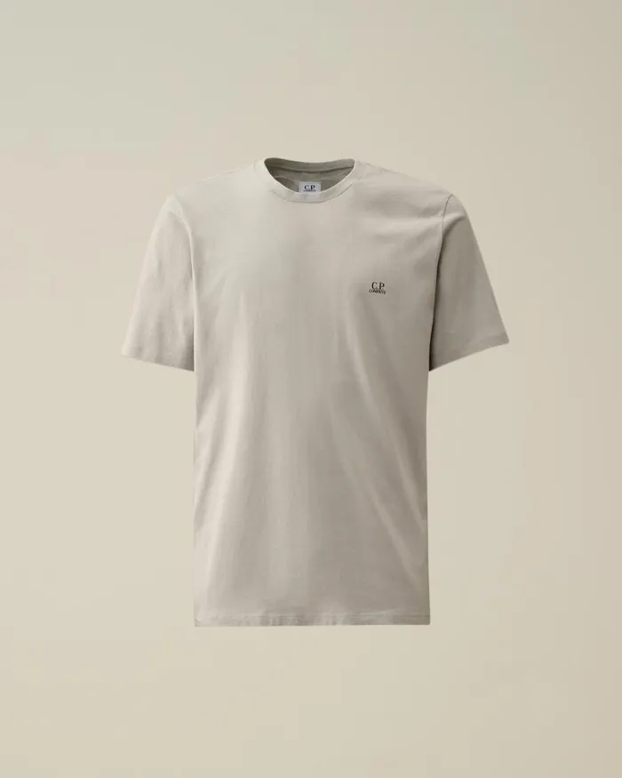 Man 301 Jersey Goggle Tshirt Drizzle Grey CP Company Tshirts and Polo