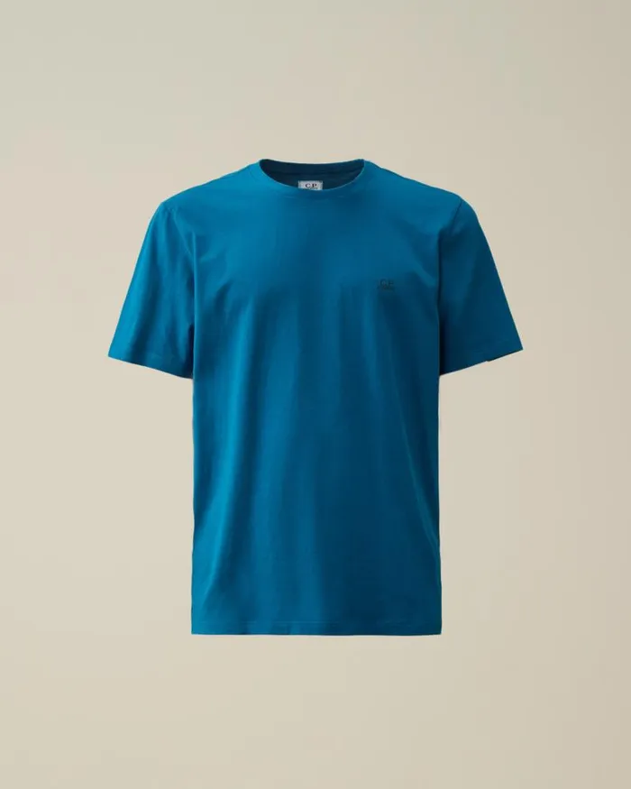 Man 301 Jersey Goggle Tshirt Ink Blue CP Company Tshirts and Polo
