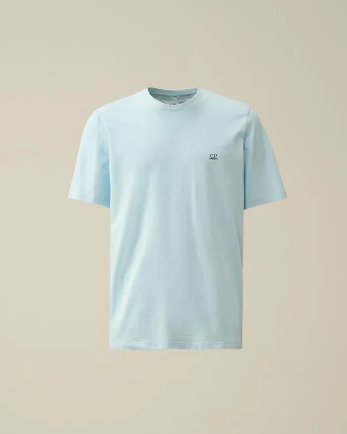 Man 301 Jersey Goggle Tshirt Starlight Blue CP Company Tshirts and Polo