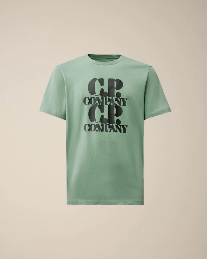Man 301 Jersey Graphic Tshirt Green Bay CP Company Tshirts and Polo