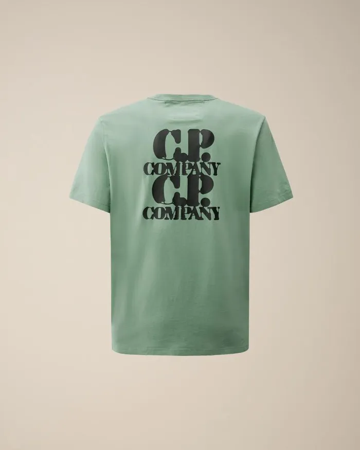 Man 301 Jersey Graphic Tshirt Green Bay CP Company Tshirts and Polo