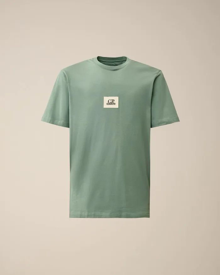 Man 301 Jersey Logo Tshirt Green Bay CP Company Tshirts and Polo