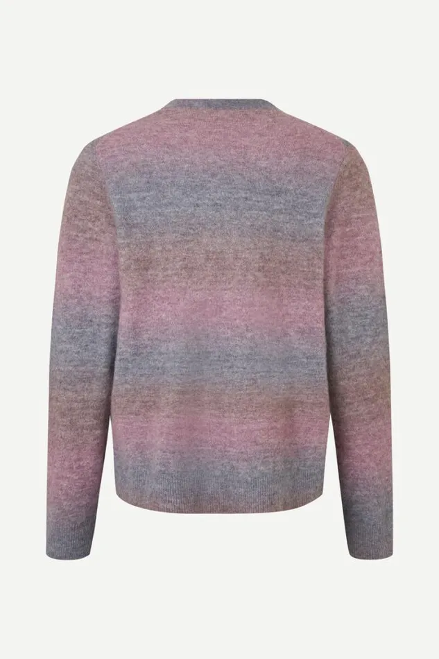 Man Aiden Cardigan 15012 Gray Ombre Samse Samse Knitwear