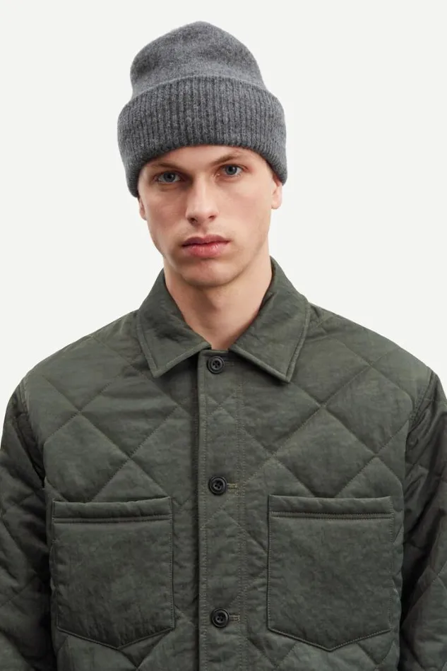 Man Butler Beanie 9475 Dark Grey Mel Samse Samse Hats