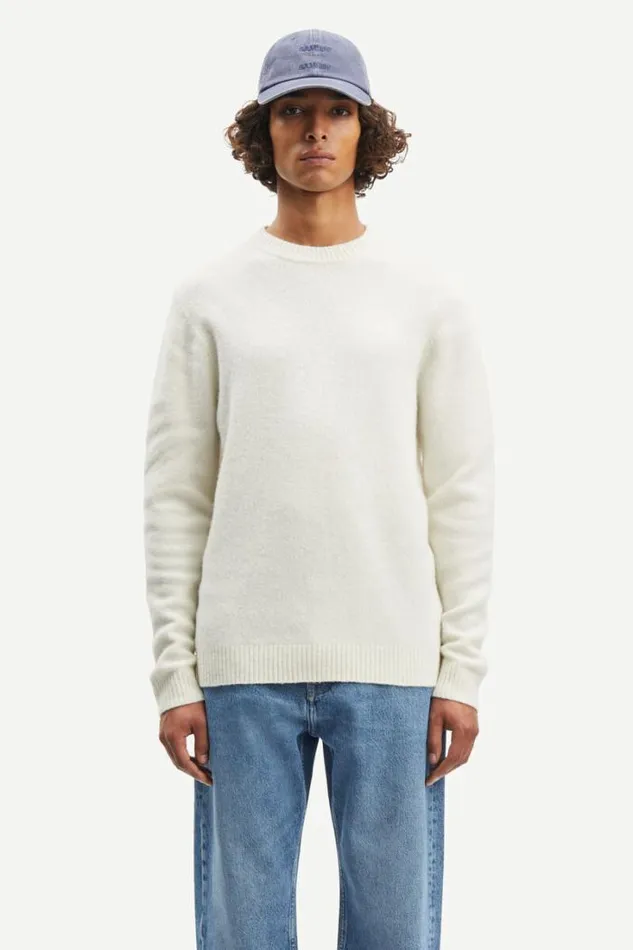 Man Butler On 9475 Clear Cream Samse Samse Knitwear