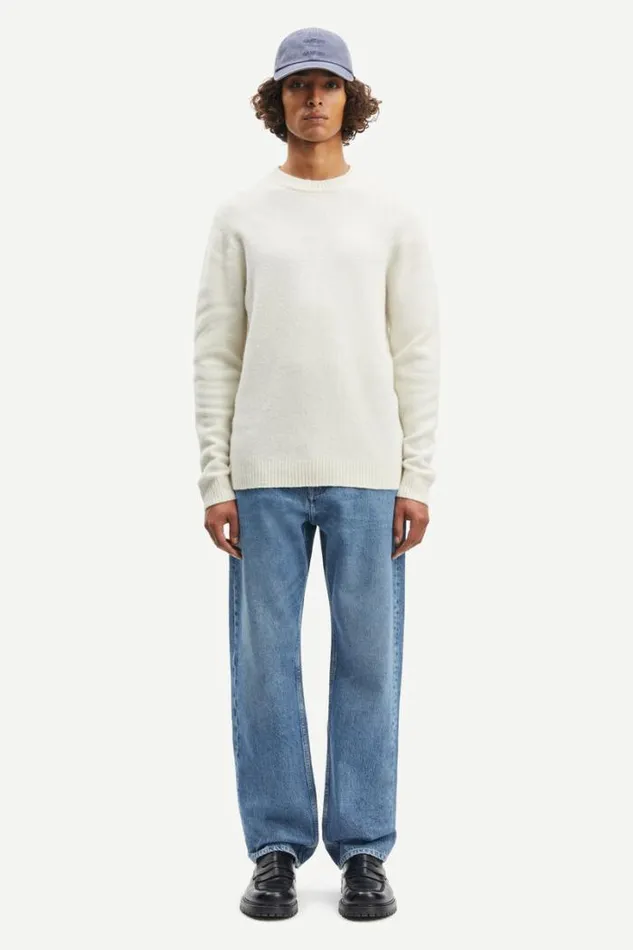 Man Butler On 9475 Clear Cream Samse Samse Knitwear