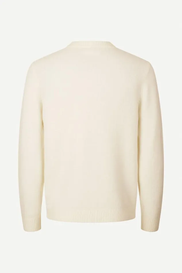 Man Butler On 9475 Clear Cream Samse Samse Knitwear