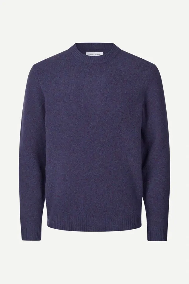 Man Butler On 9475 Sunset Purple Mel Samse Samse Knitwear