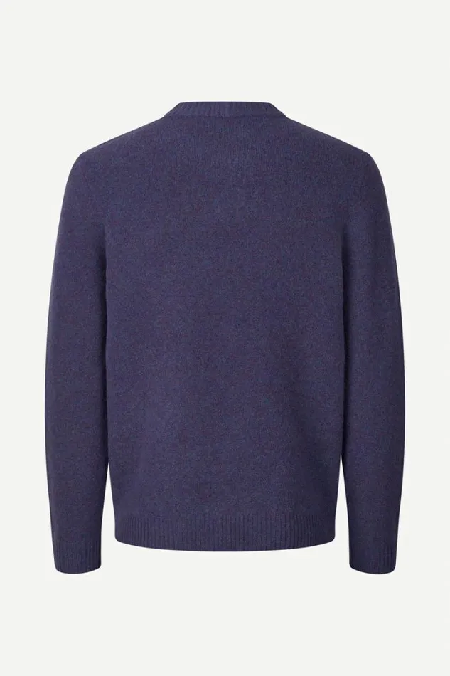 Man Butler On 9475 Sunset Purple Mel Samse Samse Knitwear
