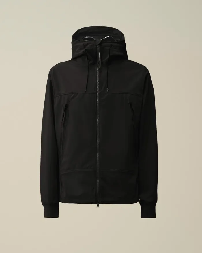 Man CP ShellR Goggle Jacket Black CP Company Jacket and Coats