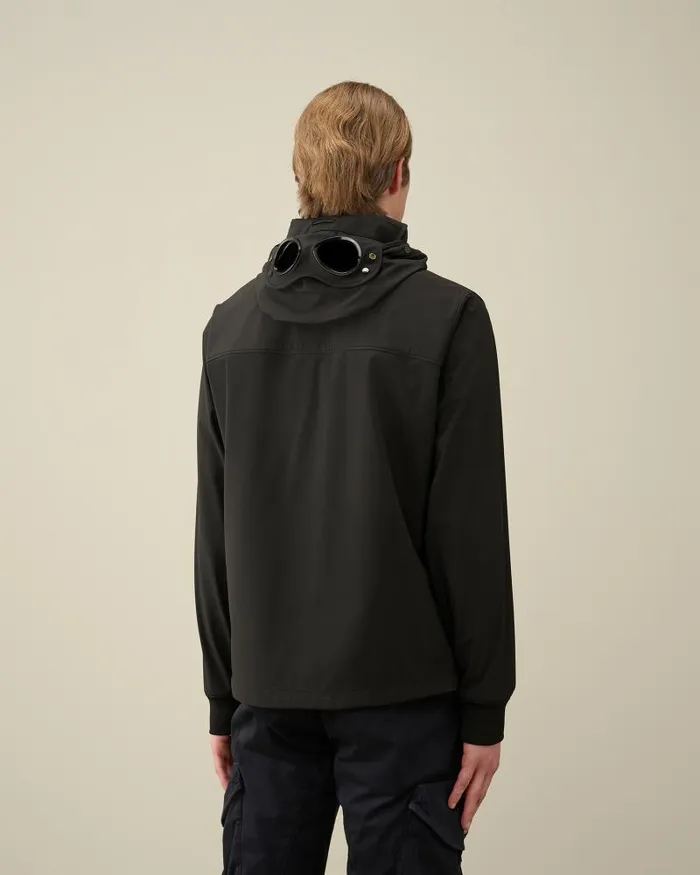 Man CP ShellR Goggle Jacket Black CP Company Jacket and Coats