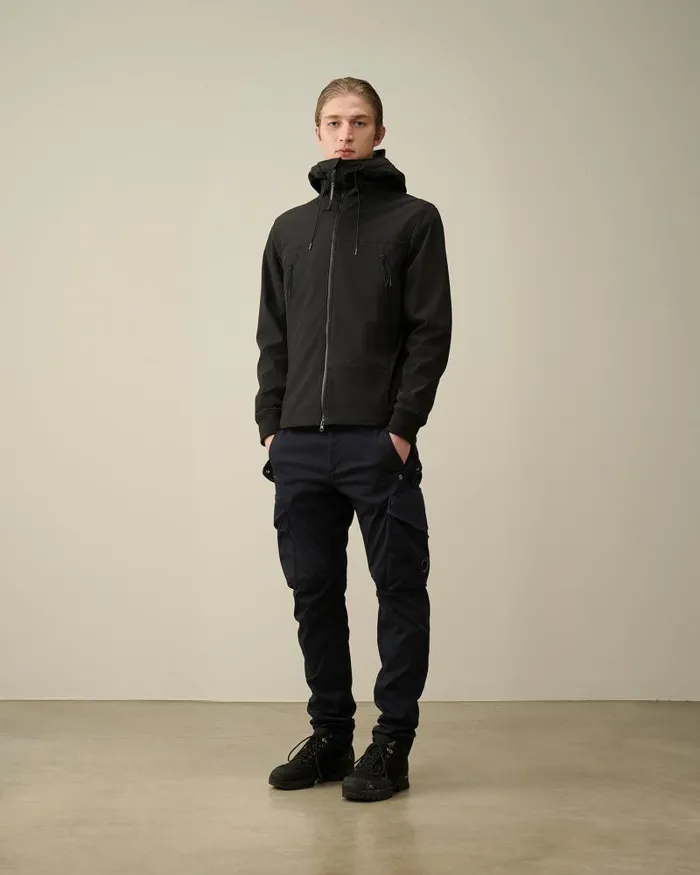 Man CP ShellR Goggle Jacket Black CP Company Jacket and Coats