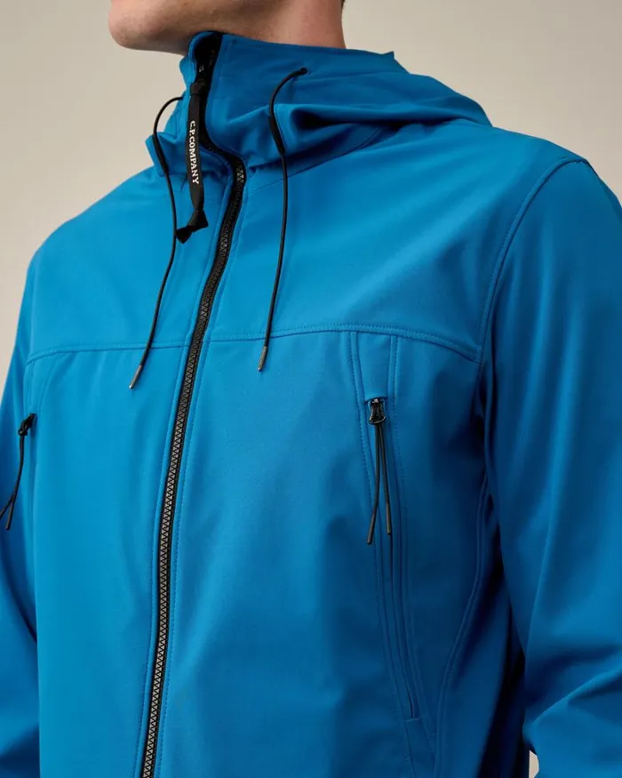 Man CP ShellR Goggle Jacket Ink Blue CP Company Jacket and Coats