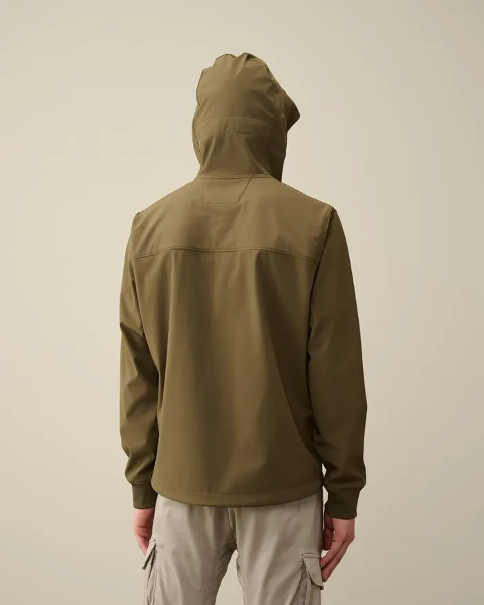 Man CP ShellR Goggle Jacket Ivy Green CP Company Jacket and Coats