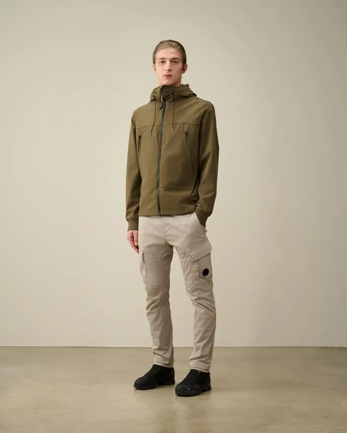 Man CP ShellR Goggle Jacket Ivy Green CP Company Jacket and Coats