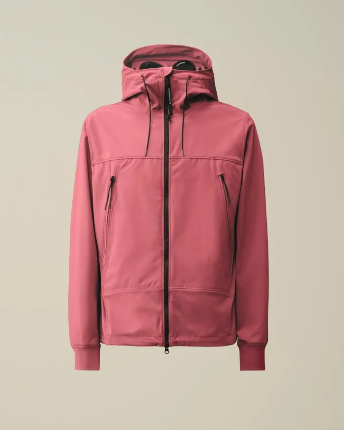 Man CP ShellR Goggle Jacket Red Bud CP Company Jacket and Coats