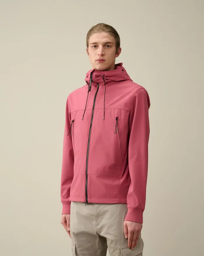 Man CP ShellR Goggle Jacket Red Bud CP Company Jacket and Coats