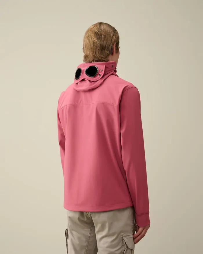 Man CP ShellR Goggle Jacket Red Bud CP Company Jacket and Coats