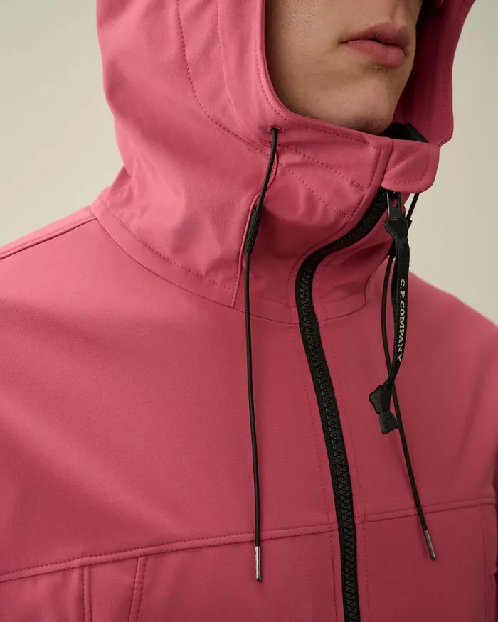 Man CP ShellR Goggle Jacket Red Bud CP Company Jacket and Coats